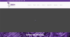 Desktop Screenshot of irisorchestra.org